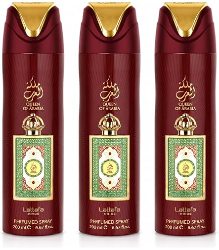 Amazon.com : Queen of Arab Eau de Parfum 200ml (Pack of 2) | Long